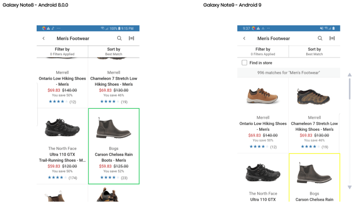 Another view of UI Remediation window