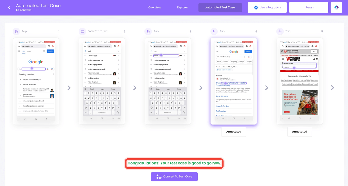 Test case after all annotating