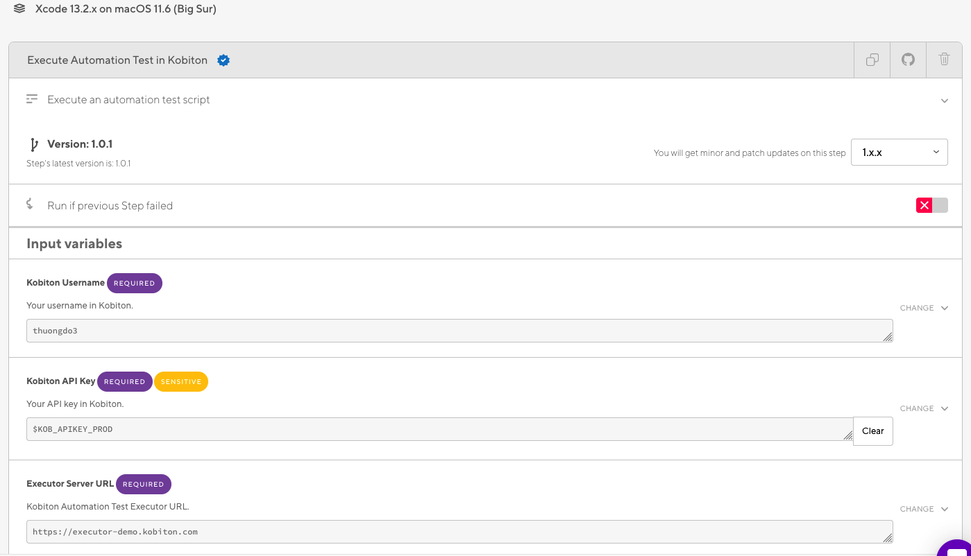 Added info in the workflow