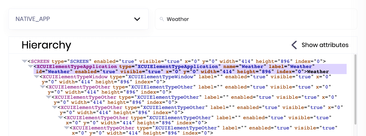 Search an element to filter that specific element