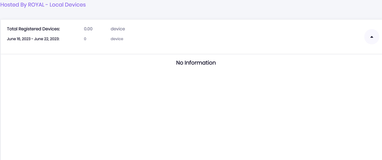 Local devices in the report